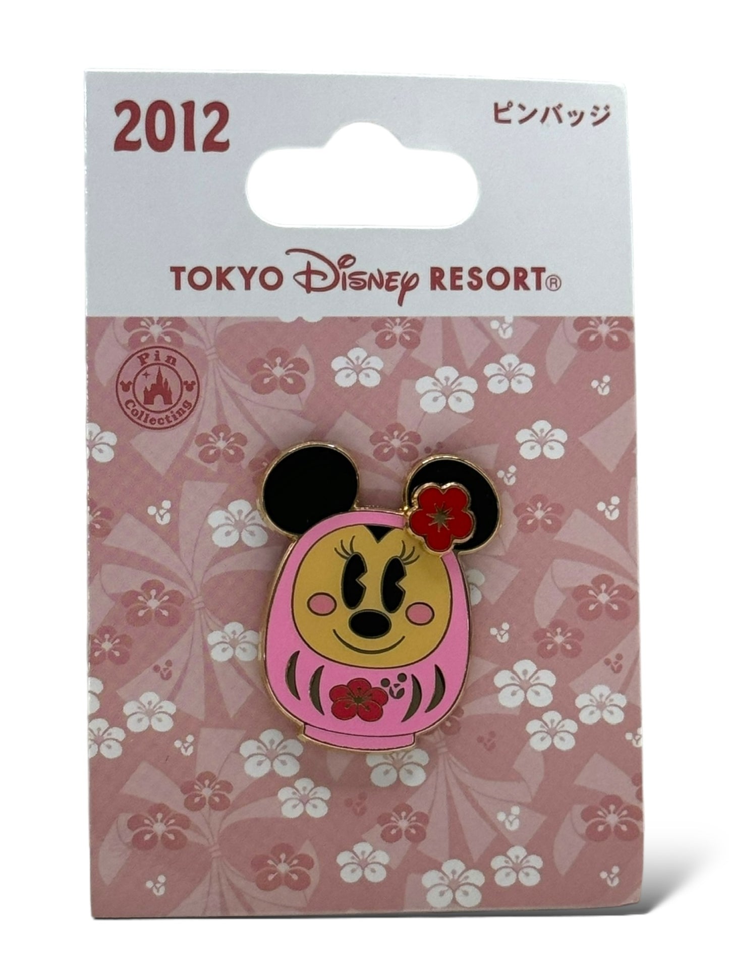 TDR New Years 2011 Pie Eyed Minnie Daruma Pin