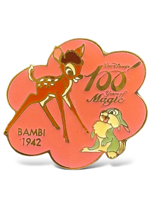 JDS 100 Years of Magic Bambi and Thumper Pin