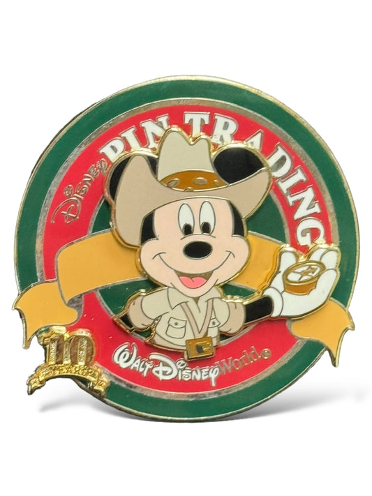 WDW 10 Years of Pin Trading Mickey Kilimanjaro Safari Pin