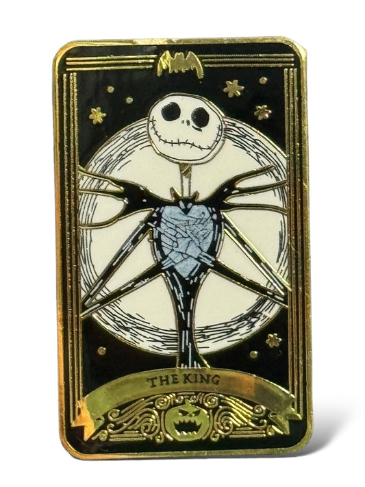 Loungefly Nightmare Before Christmas Tarot Card Mystery Jack Skellington Pin