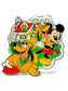 WDW Where Dreams Come True Pluto and Mickey Pin