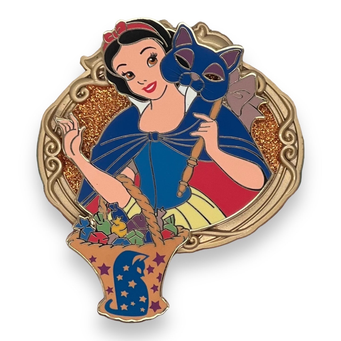 DEC Halloween Masquerade Snow White Pin