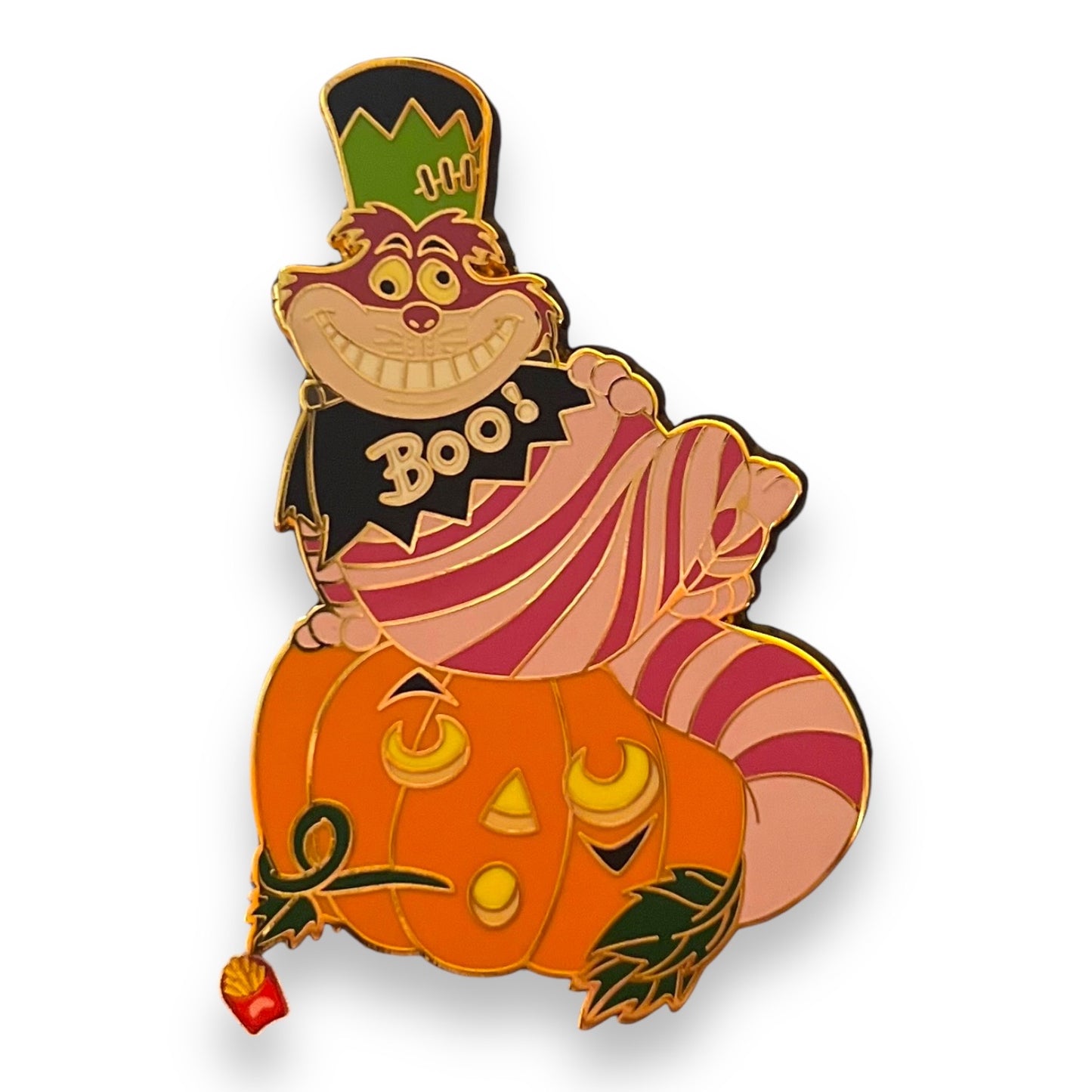 Disney Shopping Jack O'Lantern World of Disney Cheshire Cat Pin