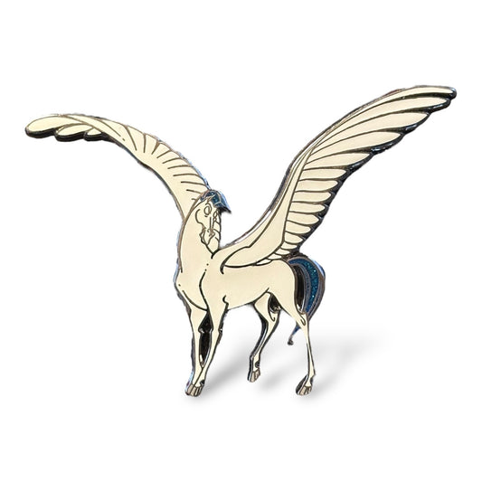 Fantasia White Pegasus Fantasy Pin