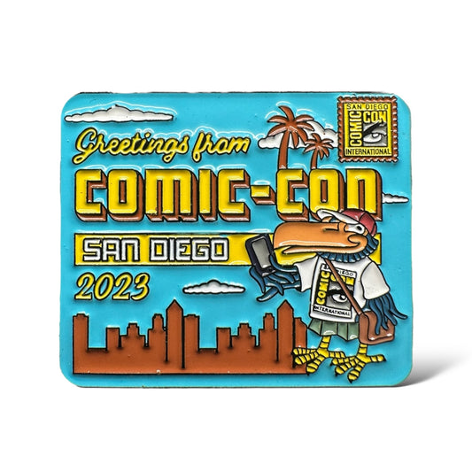 SDCC 2023 Logo Pin