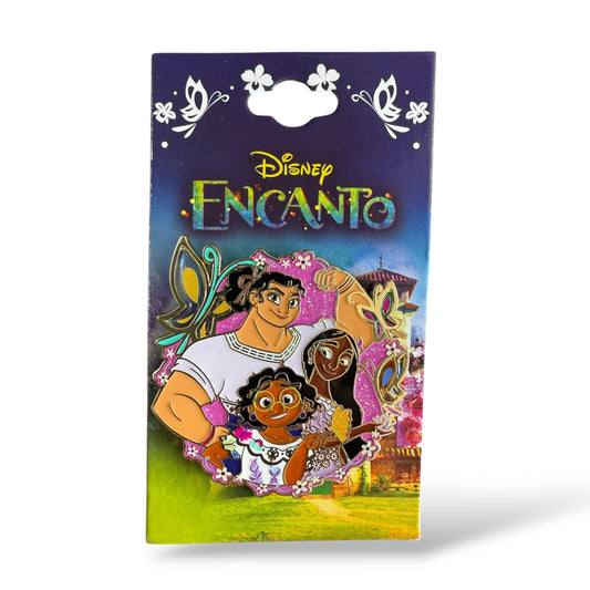 Disney Parks Encanto Luisa, Isabella, and Mirabel Pin
