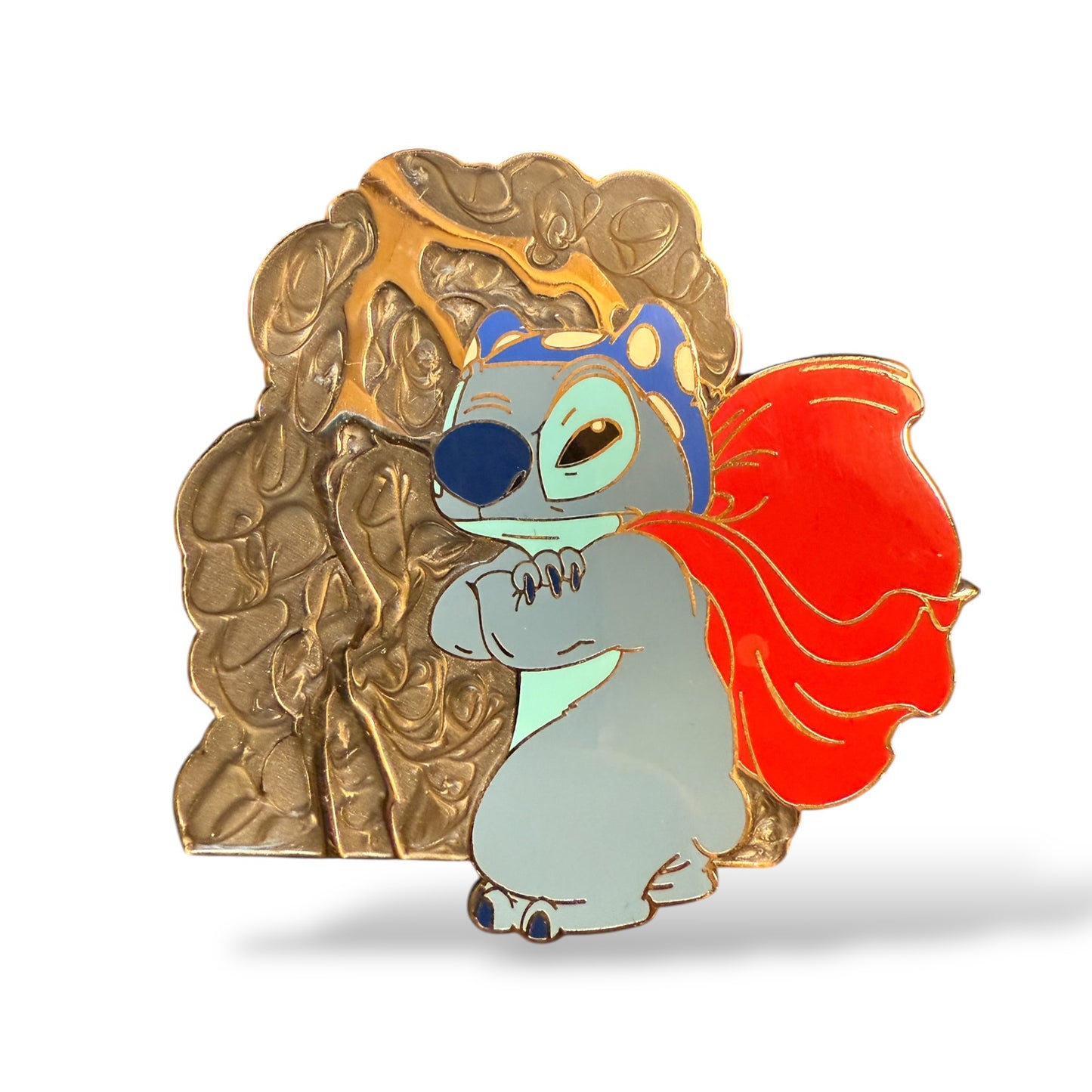 Disney Auctions Stitch Superhero Jumbo Pin