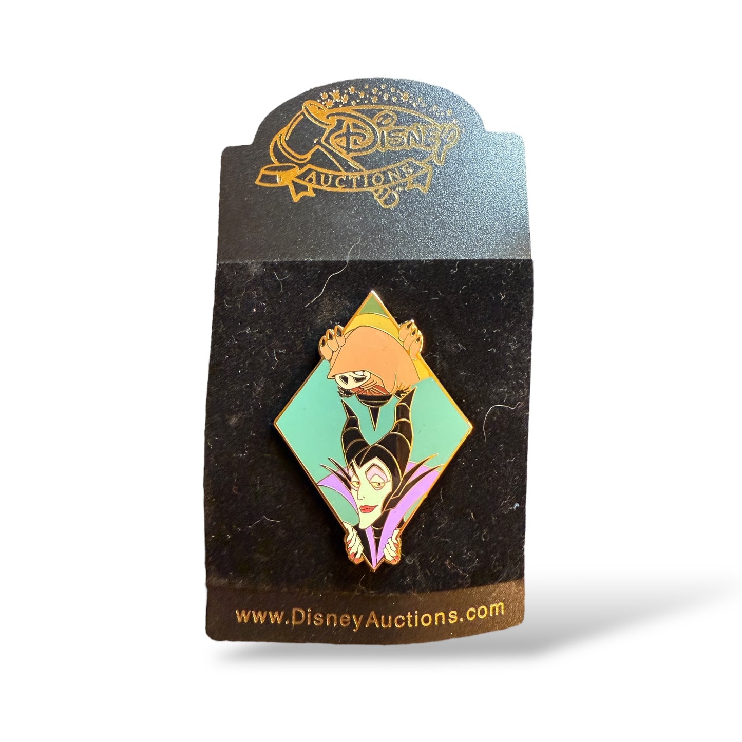Disney Auctions Peek-a-Boo Maleficent and Goon Pin