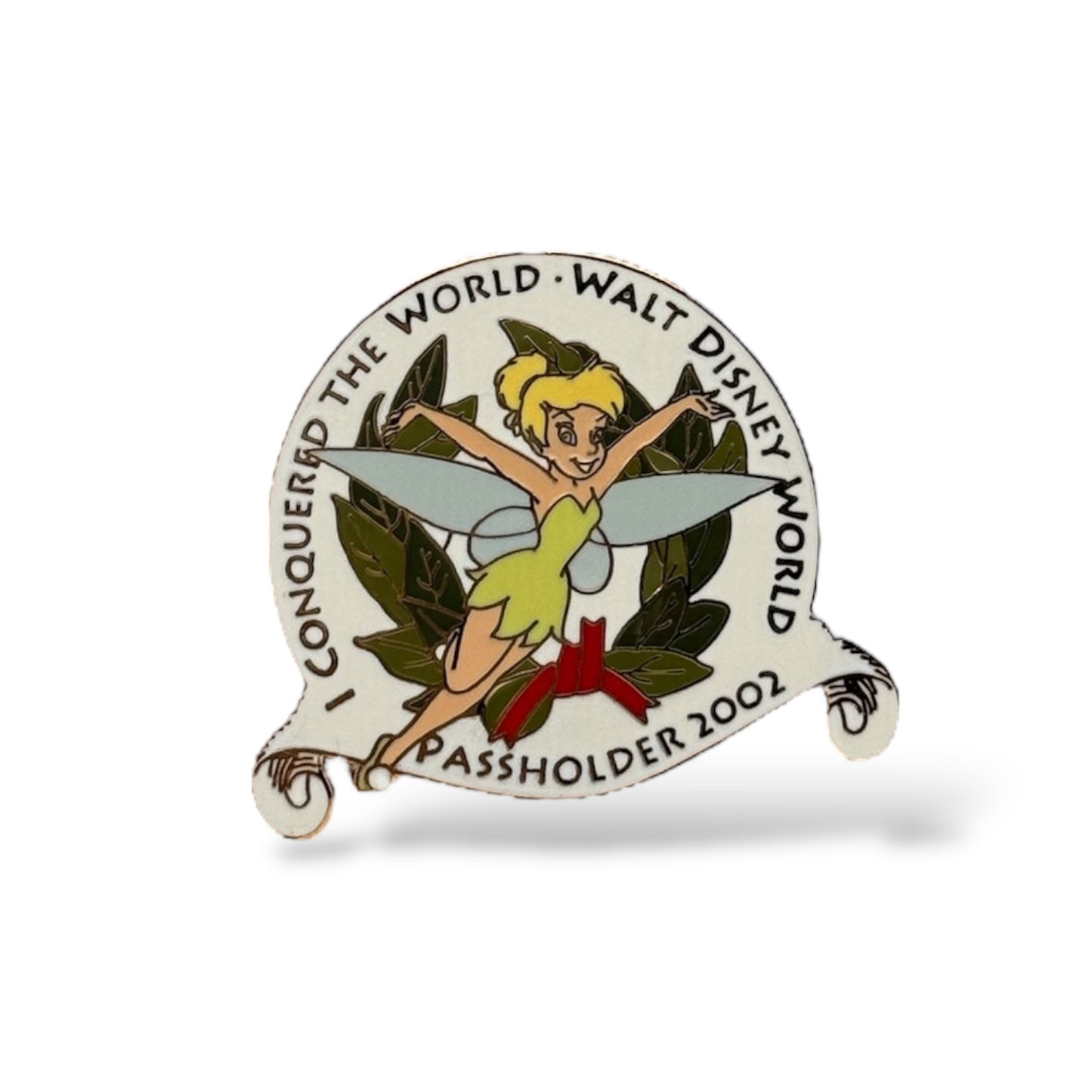WDW I Conquered The World Passholder Exclusive Tinker Bell Pin
