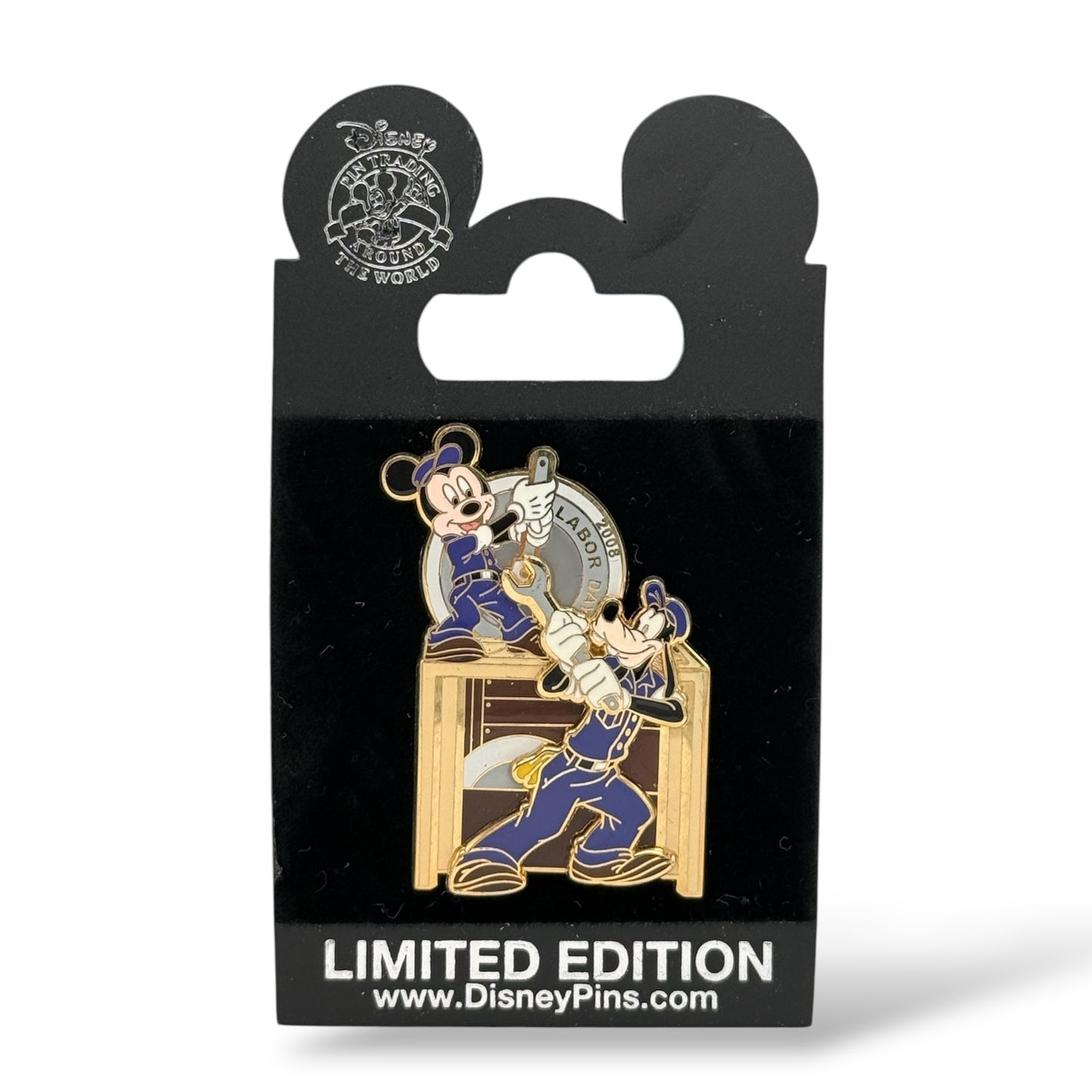 WDW Labor Day 2008 Mickey and Goofy Pin