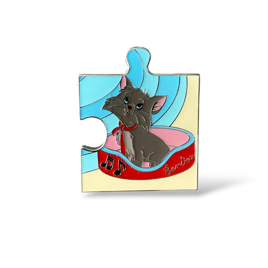 Loungefly Disney Cats Puzzle Mystery Berlioz Pin