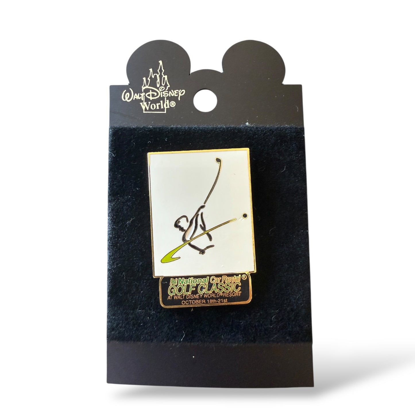 WDW National Car Rental Golf Classic 2001 Pin