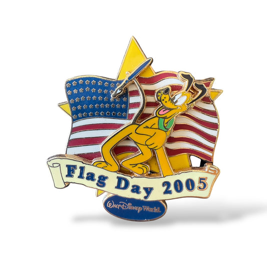 WDW Flag Day 2005 Pluto Pin