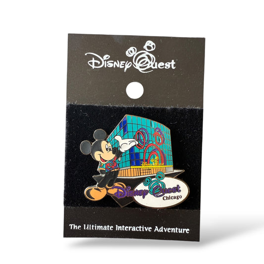 WDW Disney Quest Chicago Mickey Pin