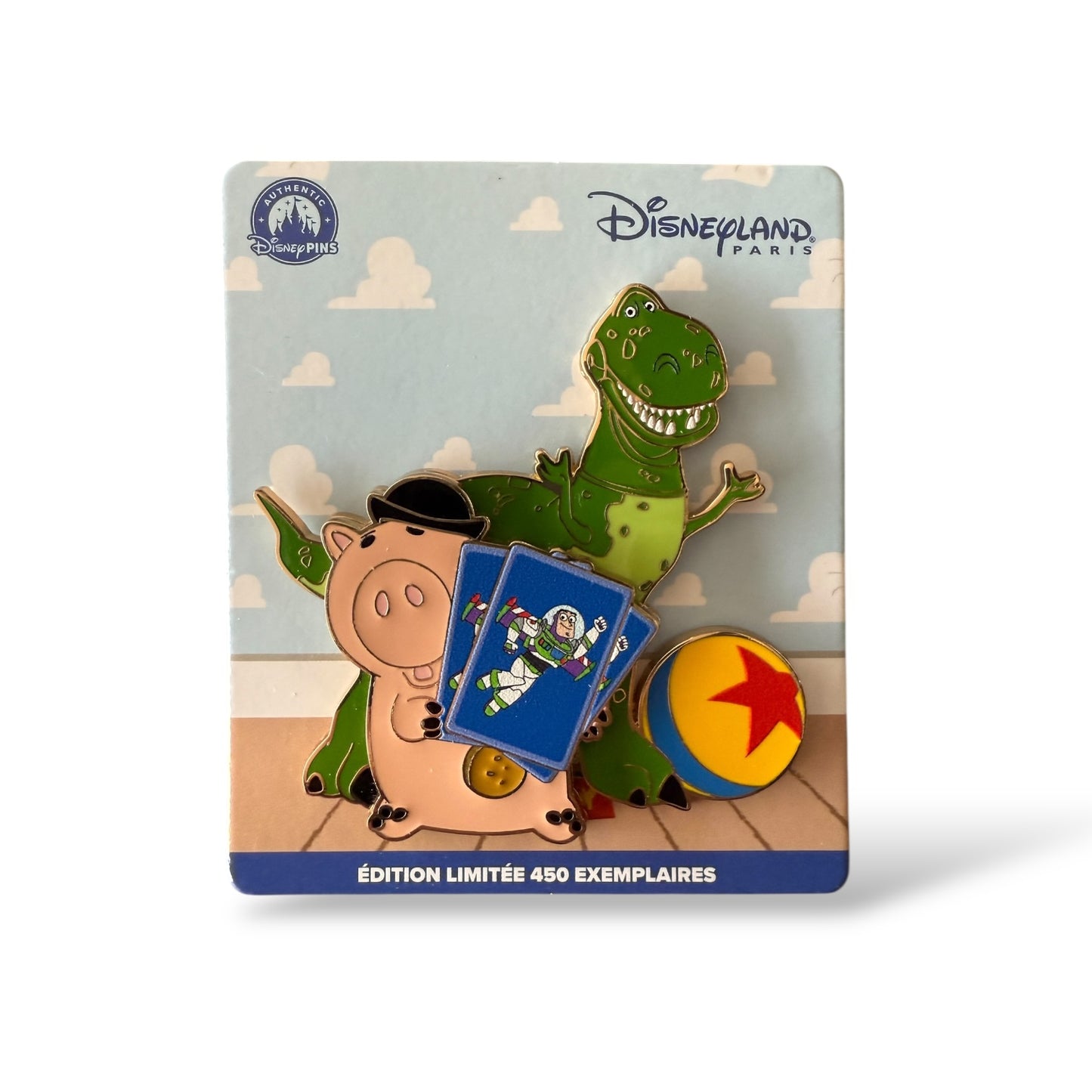 DLRP Toy Story 30 Years and Beyond Rex and Hamm Pin