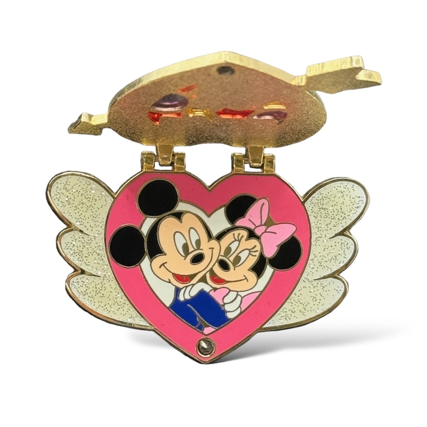 JDS Valentine's Day 2005 Hinged Mickey and Minnie Pin