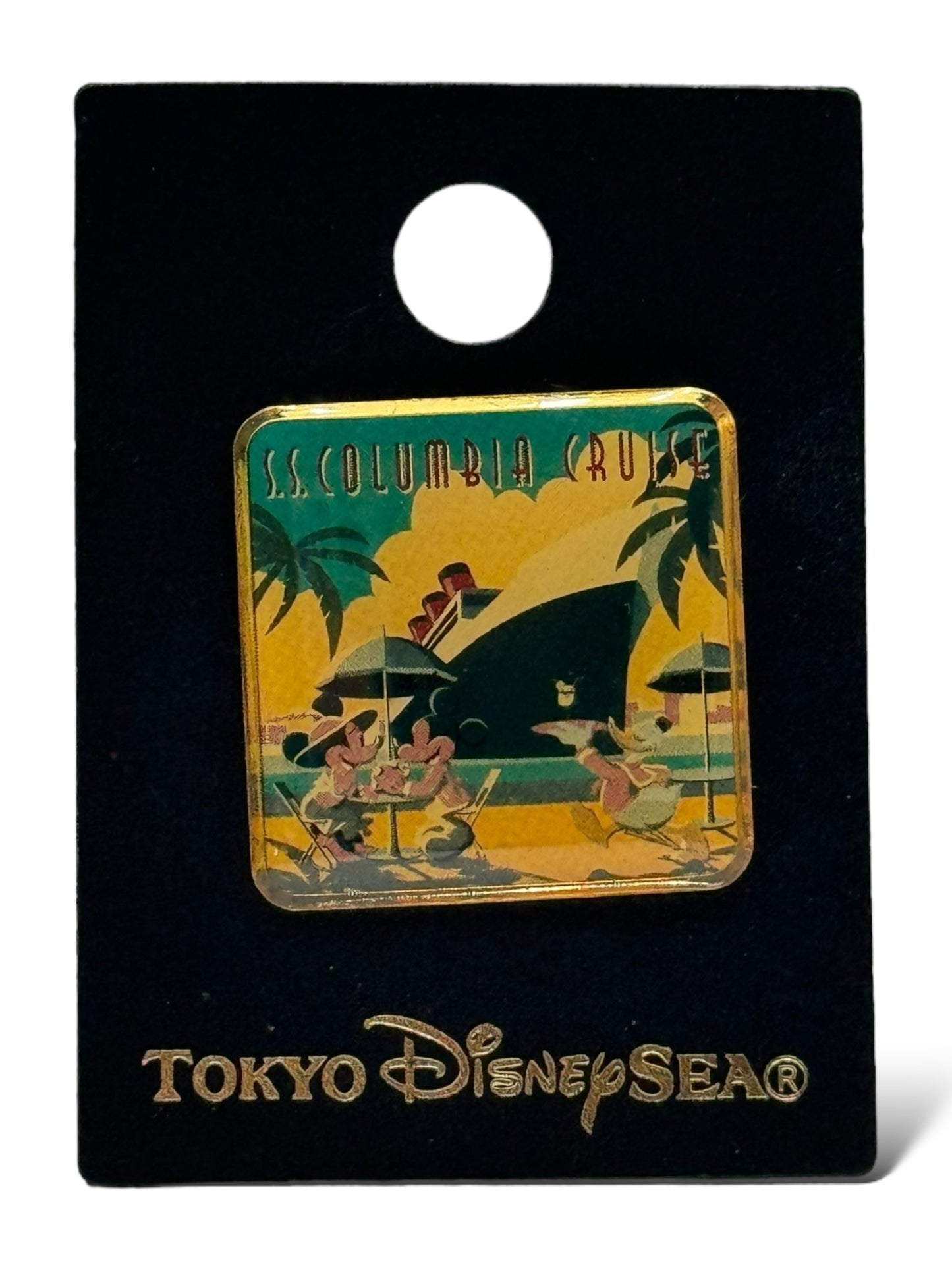 TDR S.S. Columbia Cruise Mickey, Minnie & Donald Pin