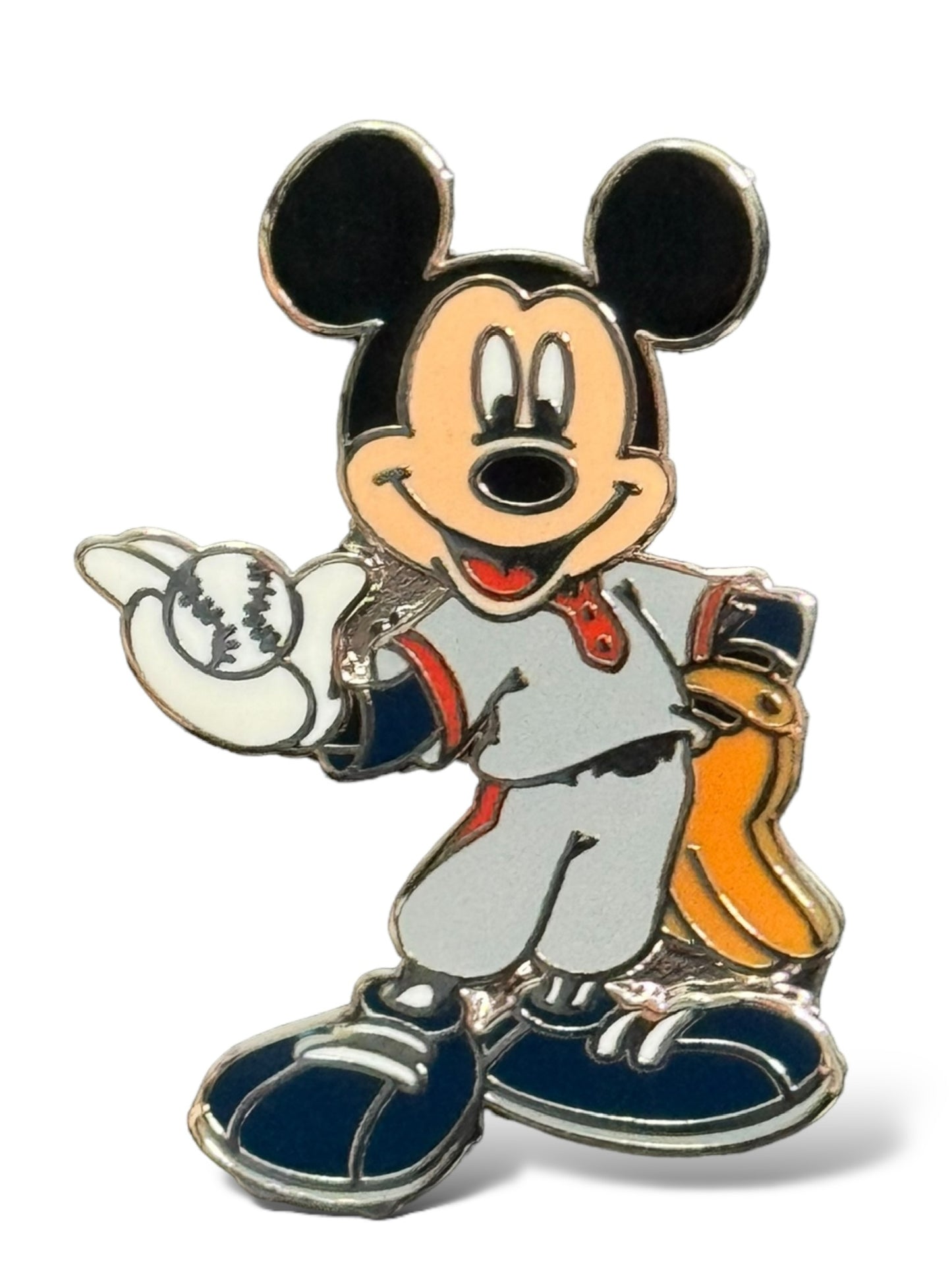 Disney Parks Mickey Mouse Professions Mystery Baseball Player Pin