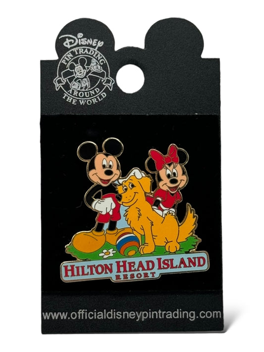 WDW Hilton Head Island 2003 Mickey & Minnie Hotels Pin