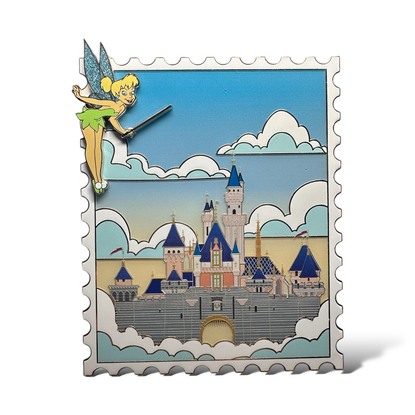 WDI Castles of the Disney Parks Disneyland Pin