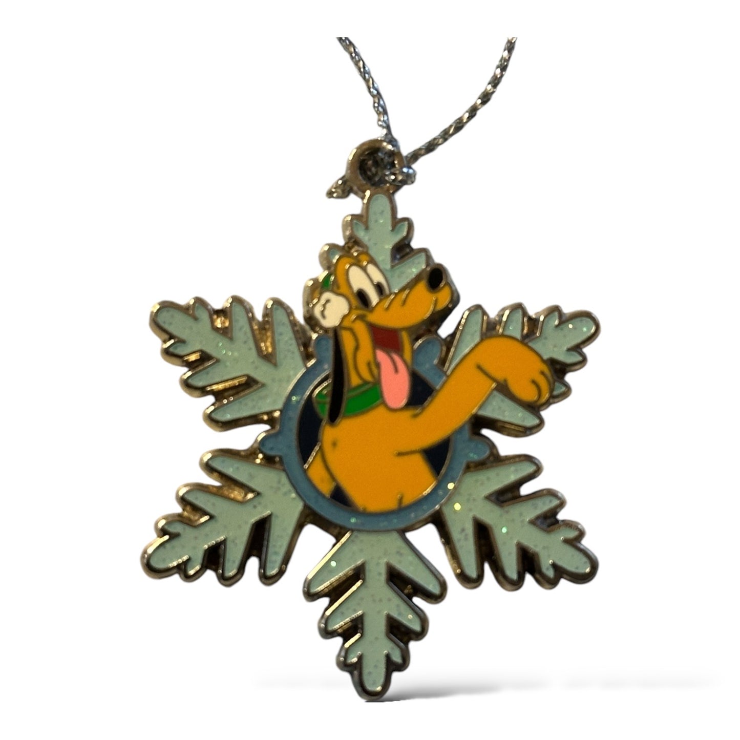 Disney Parks Snowflake Ornaments Pluto Pin