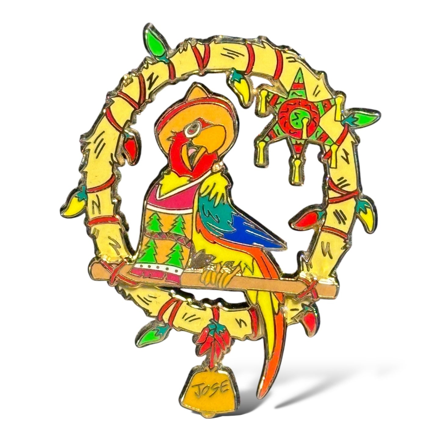 WDI Christmas Tiki Room Bird Jose Pin