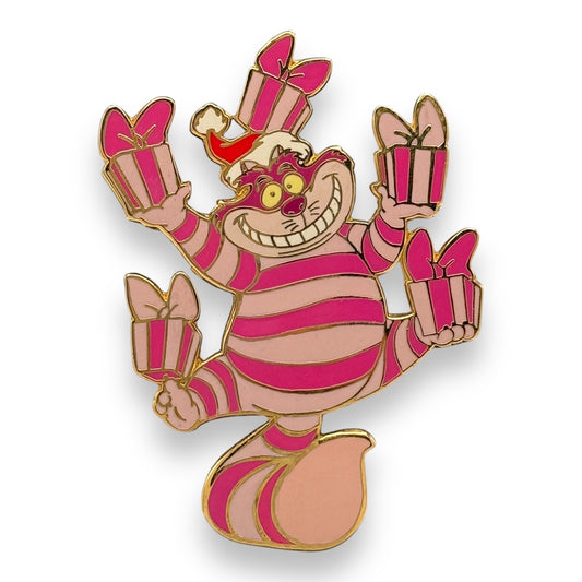 Disney Auctions Christmas Presents Cheshire Cat Pin