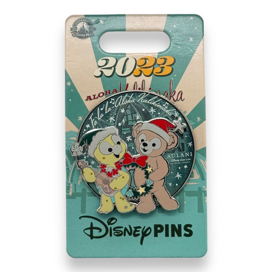 Disney Parks Aulani 2023 Christmas O'lu and Duffy Pin