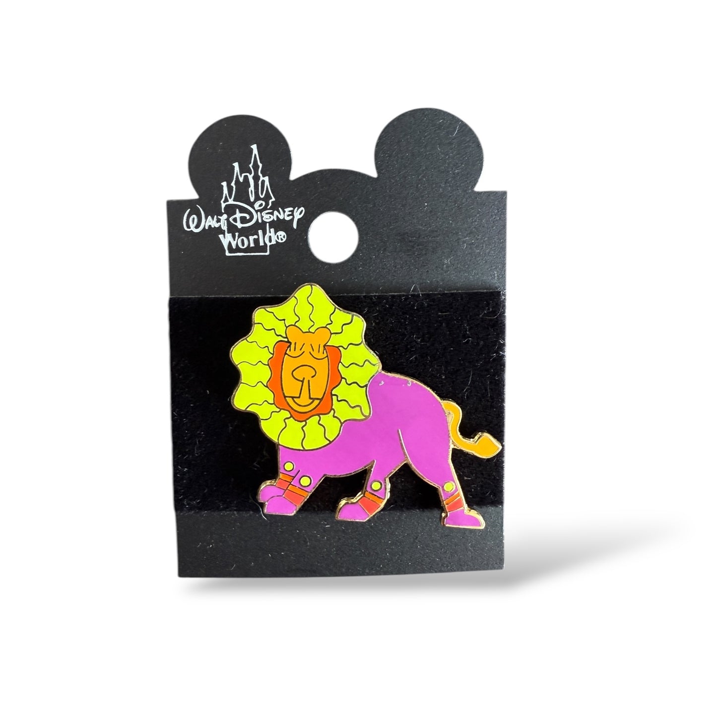 WDW Animal Kingdom The Adventure Begins Pin Safari 2001 Whimsical Lion Pin