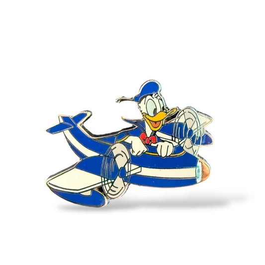 WDW Walt Disney Travel Company Pilot Donald in an Airplane Pin