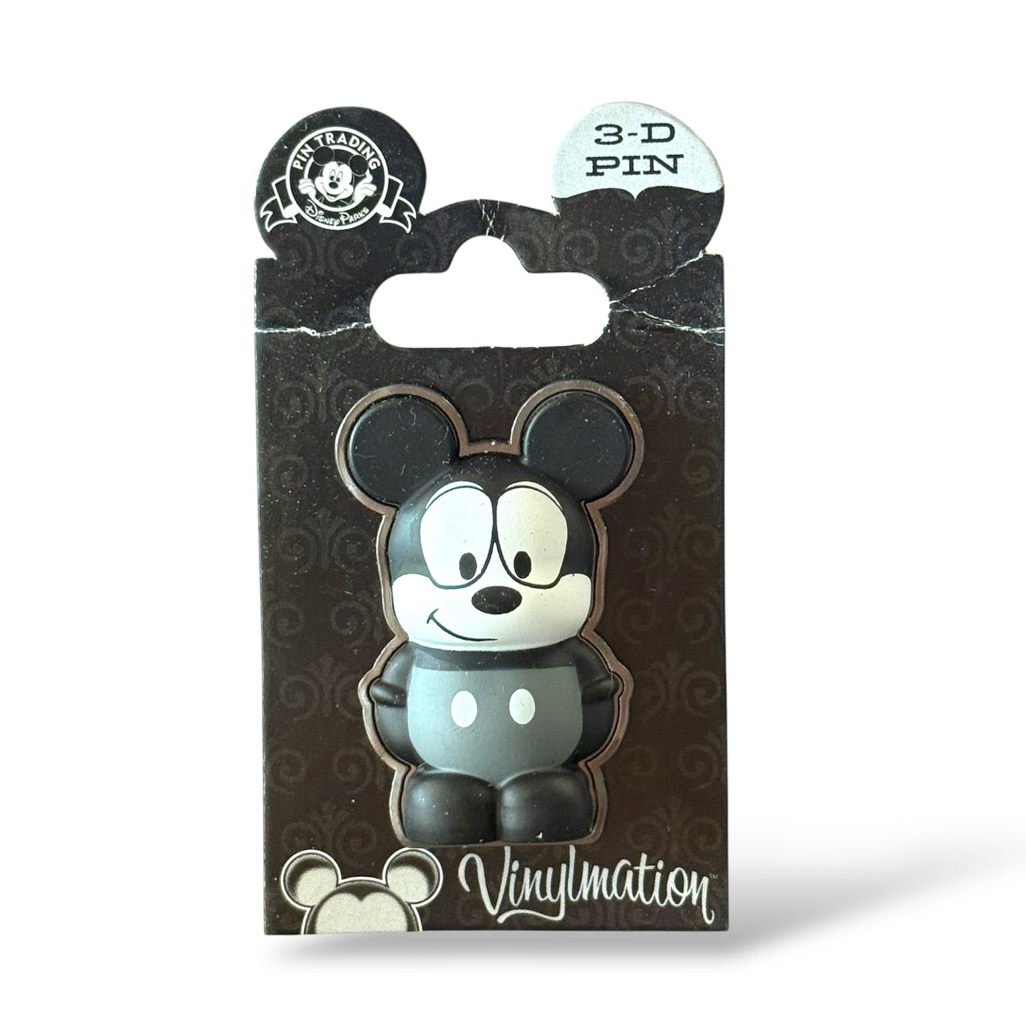Disney Parks Vinylmation 3D Plane Crazy Mickey Pin