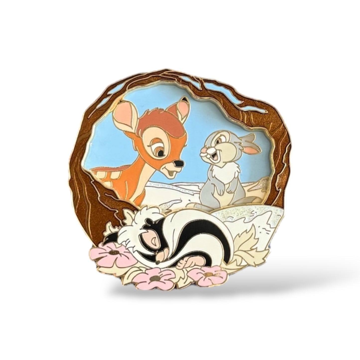 Disney Store 110th Legacy Bambi, Thumper and Flower Pin