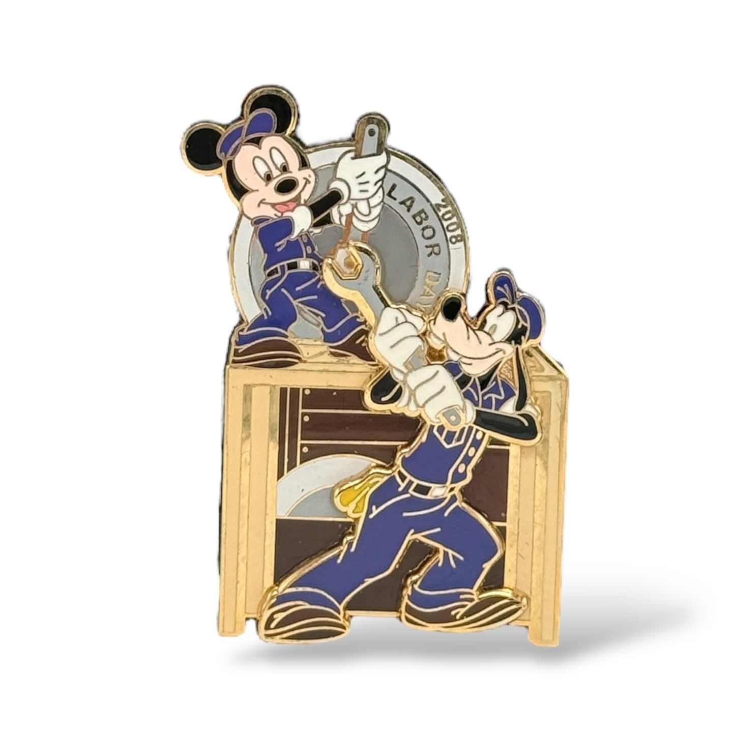 WDW Labor Day 2008 Mickey and Goofy Pin