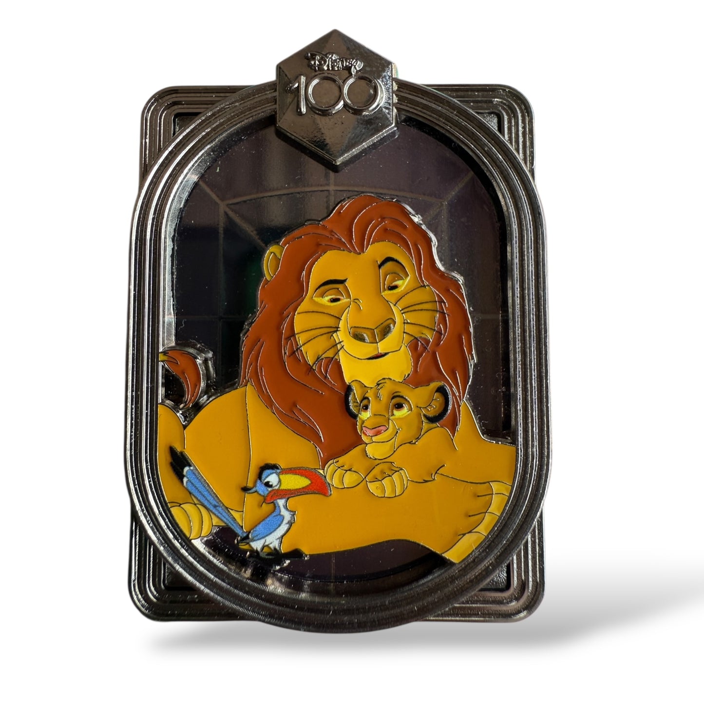 DEC Disney 100 The Lion King Mufasa and Simba Pin