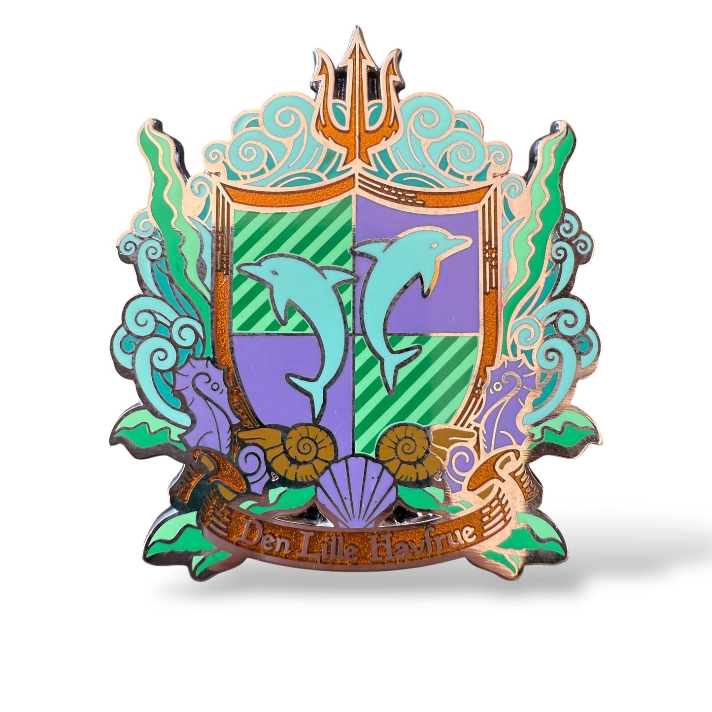 DCL A Royal Gathering Event The Little Mermaid Crest Pin