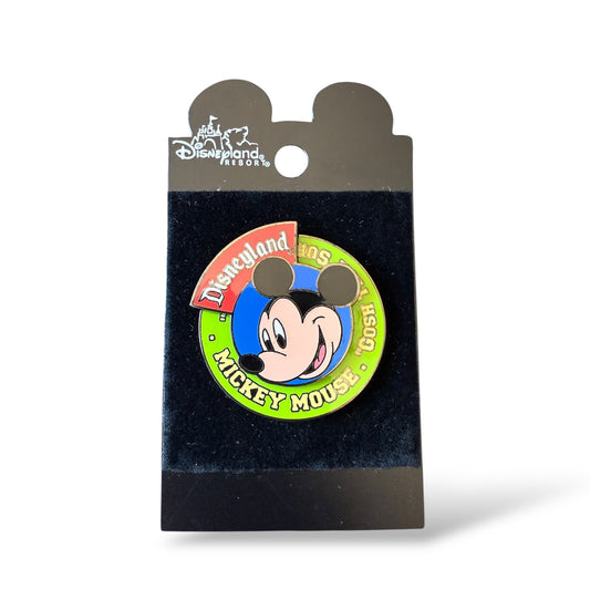 DLR Mickey Spinner Gosh That's Sure Swell! Pin