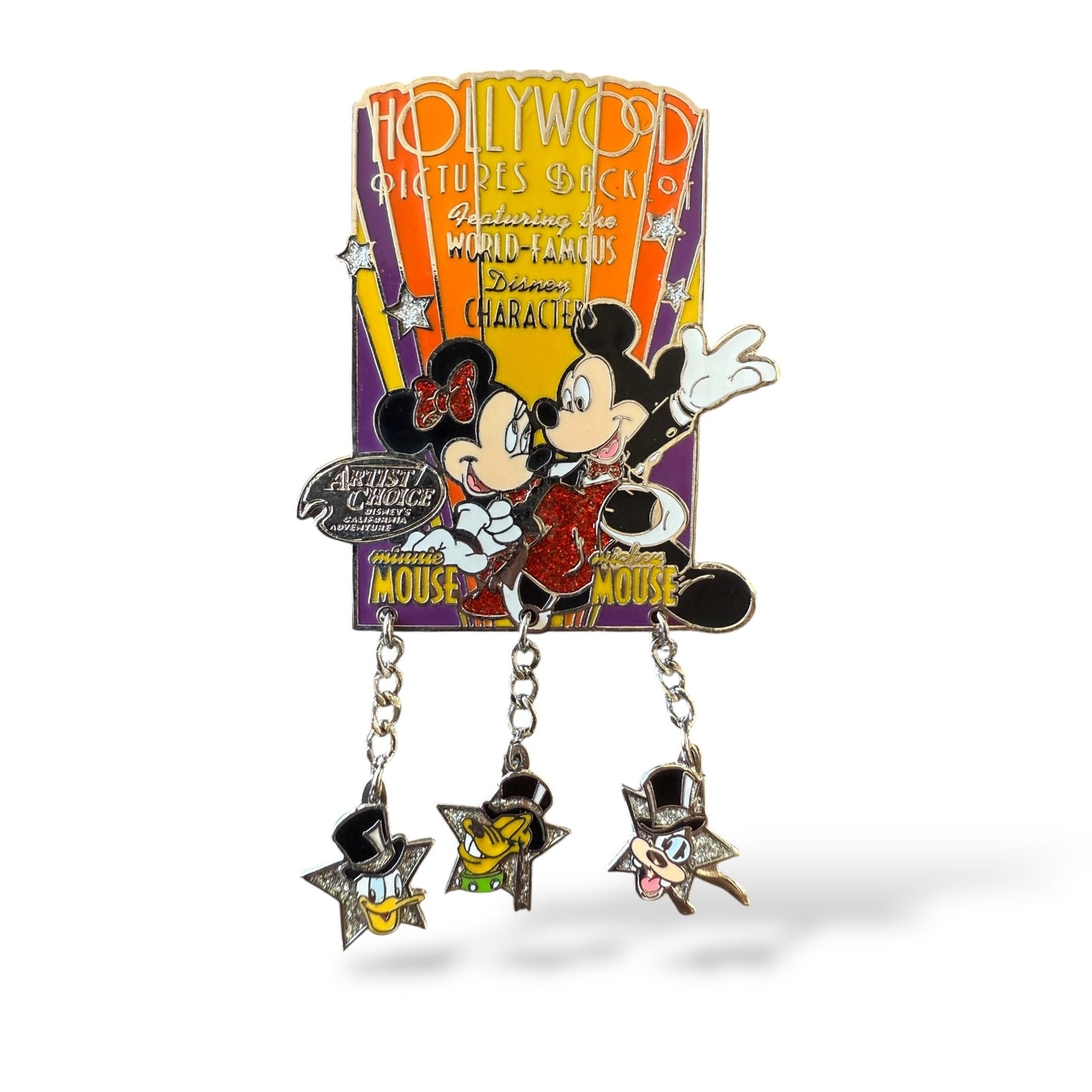 DCA April 2001 Artist Choice Hollywood Pictures Backlot Dangle Pin