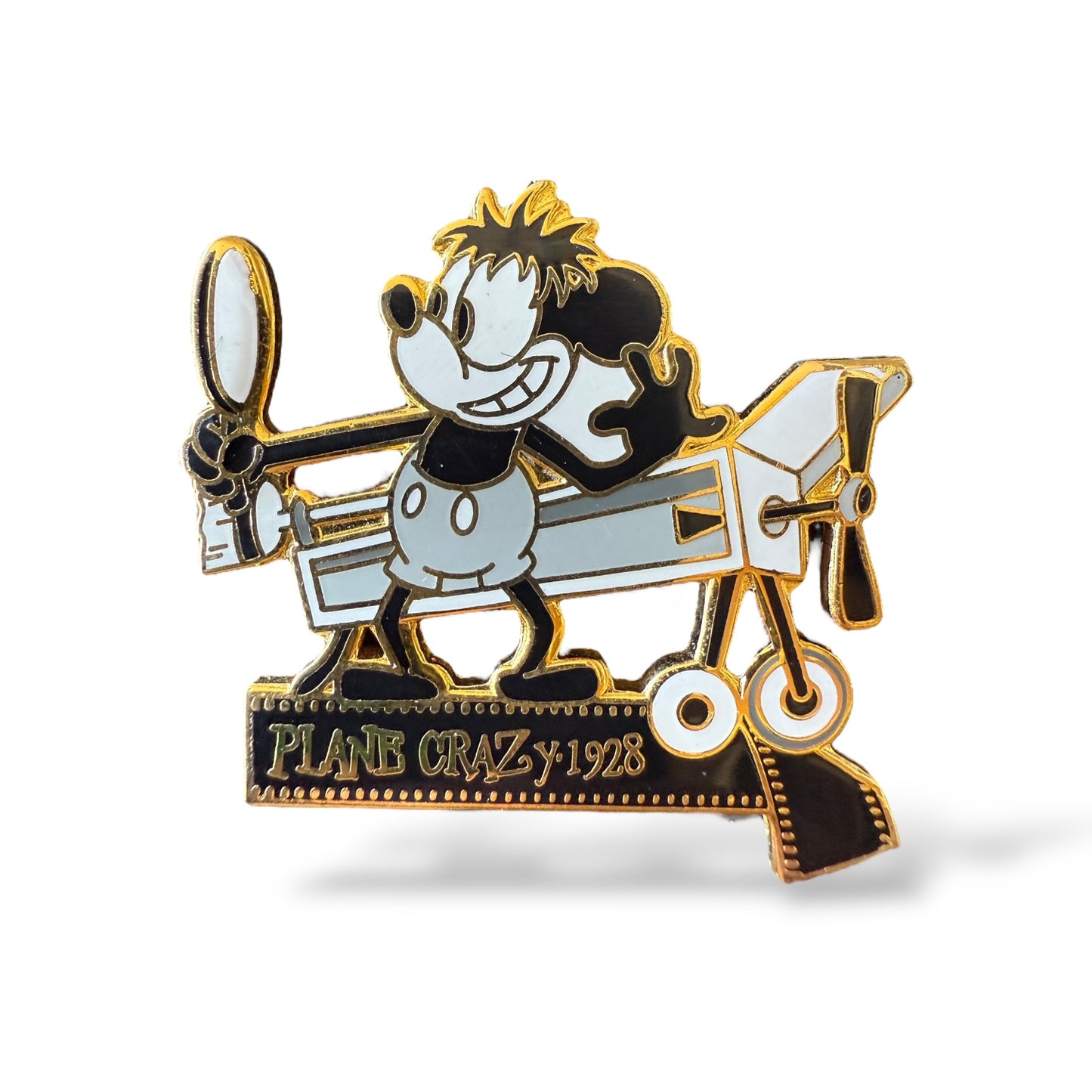 WDW Mickey Through the Years Filmstrip Plane Crazy 1928 Pin