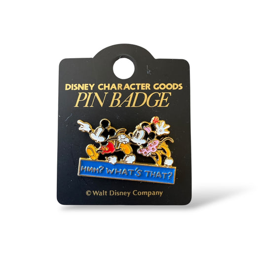 Disney Parks HMH? What's That? Mickey Pulls Minnie Pin