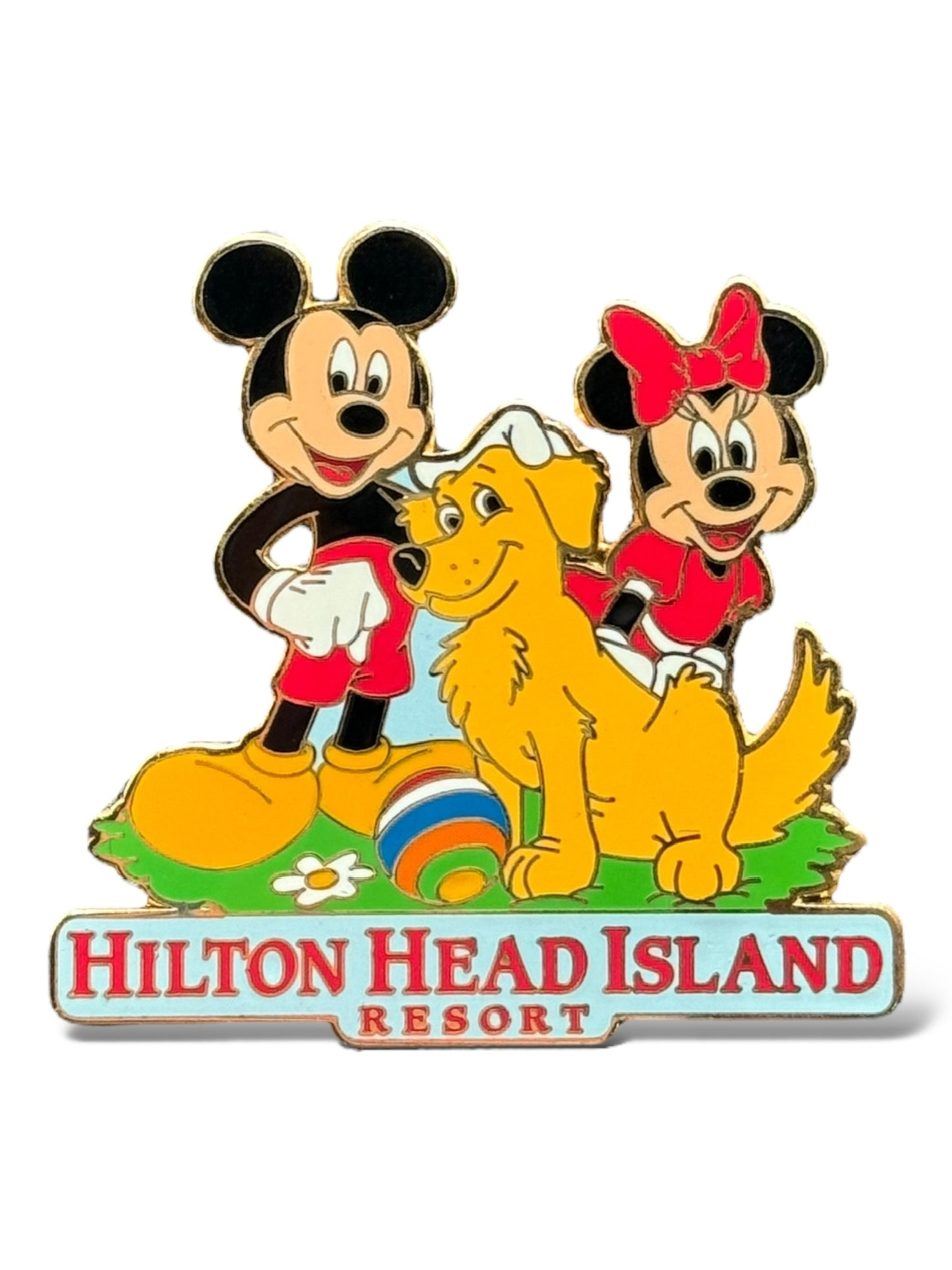 WDW Hilton Head Island 2003 Mickey & Minnie Hotels Pin