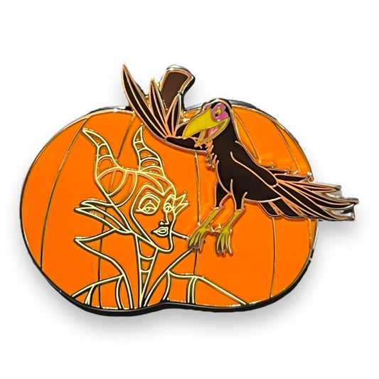 DSSH Villain Pumpkins Maleficent Pin