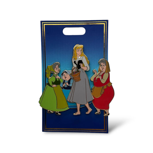 WDI Heroines and Sidekicks Briar Rose and Flora, Fauna, and Merryweather Pin