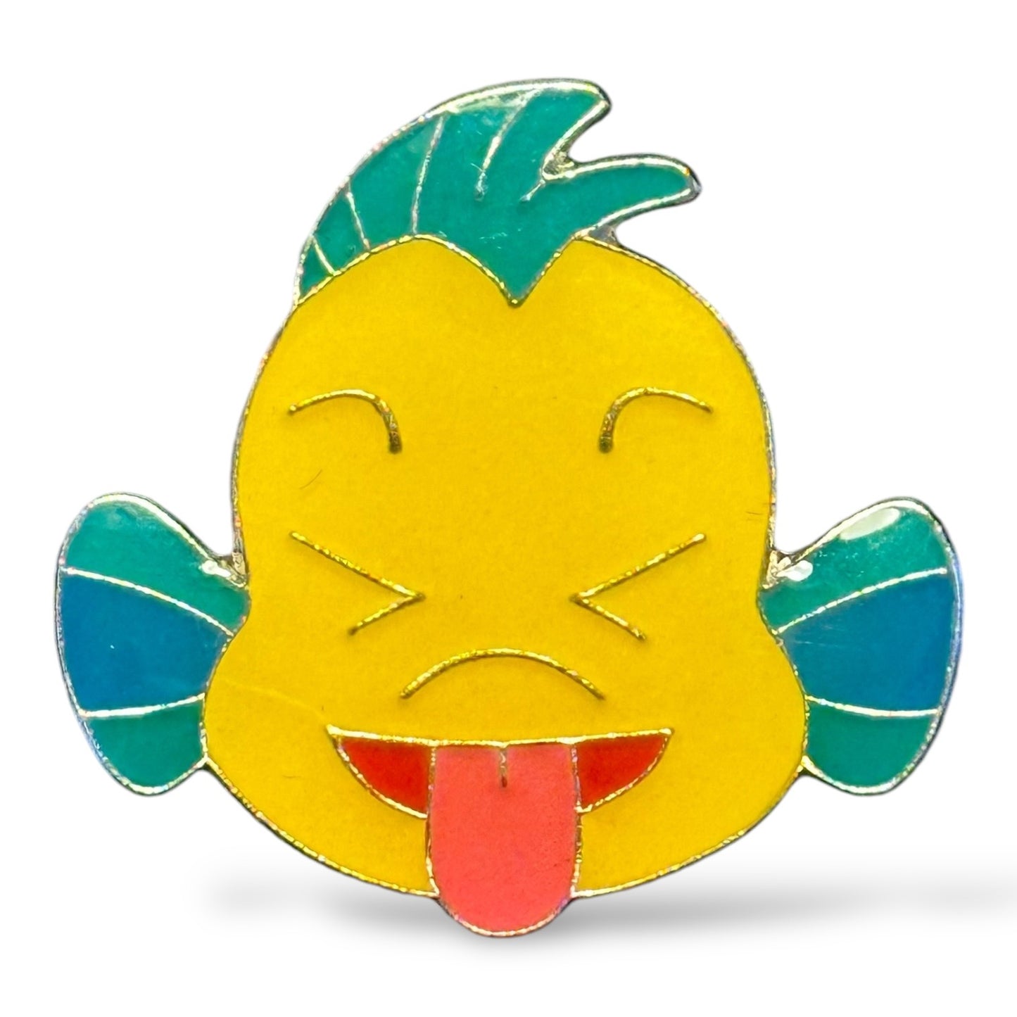 DLRP Emoji Flounder Pin