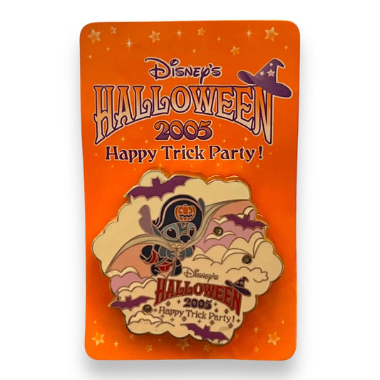 JDS Halloween 2005 Happy Trick Party Pirate Stitch Pin