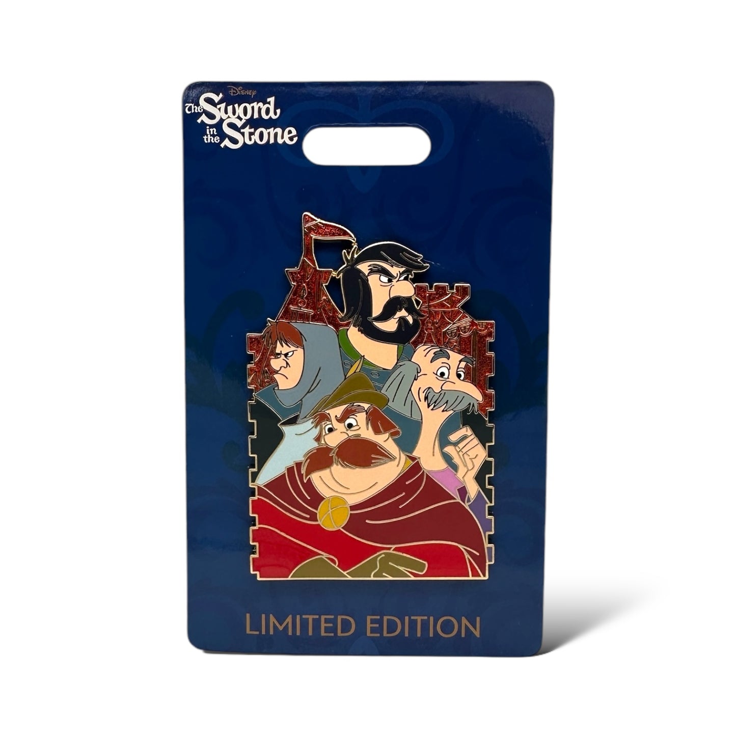 WDI 60th Anniversary The Sword in The Stone Sir Ector, Kay, and Pellinore Pin