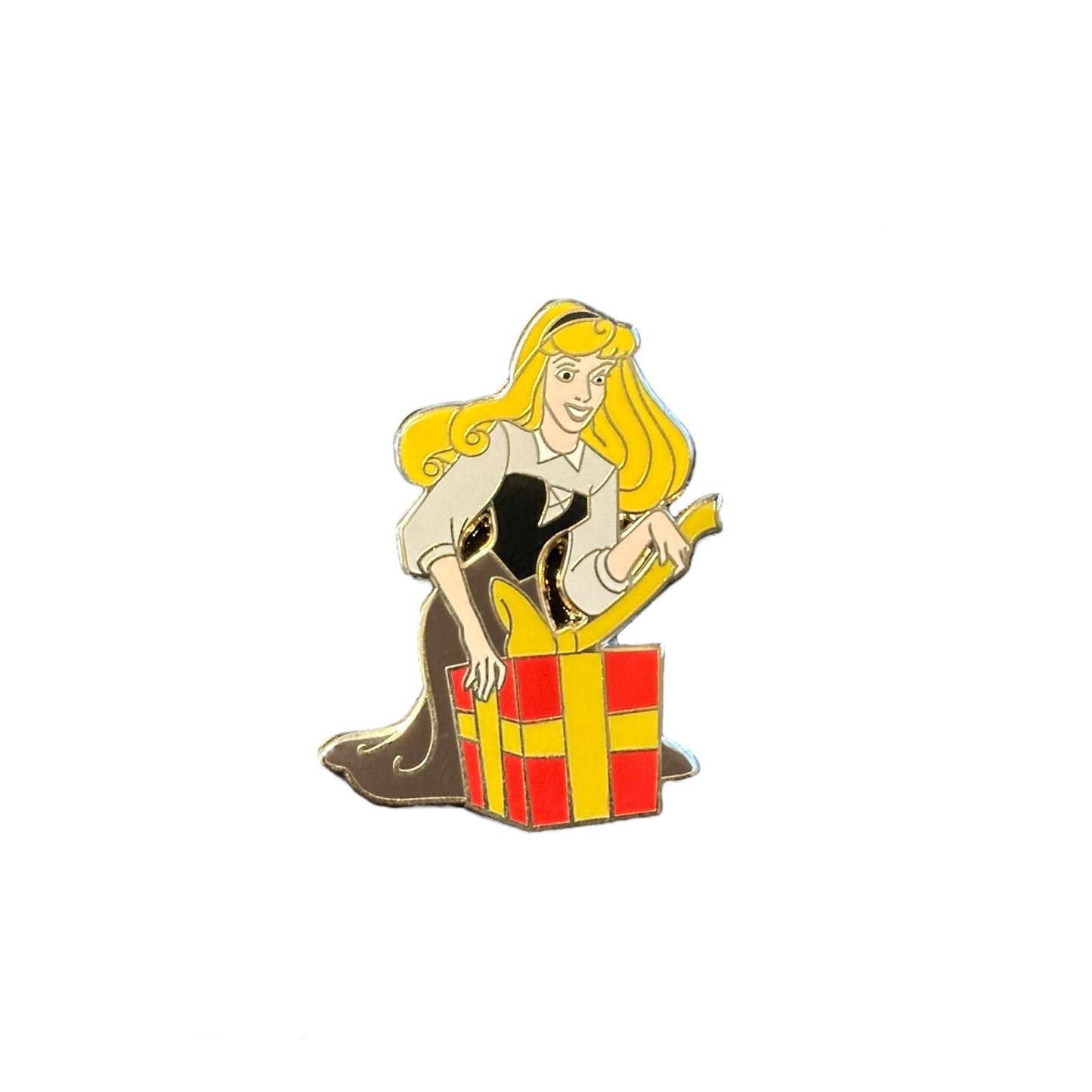 DSSH Holiday Cheer Toys for Tots Briar Rose Pin