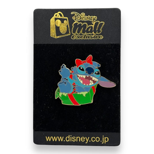 JDS Stitch Christmas Gift Box Pin