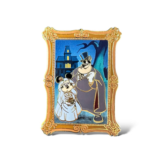 DLRP Phantom Manor Minnie and Pete Pin