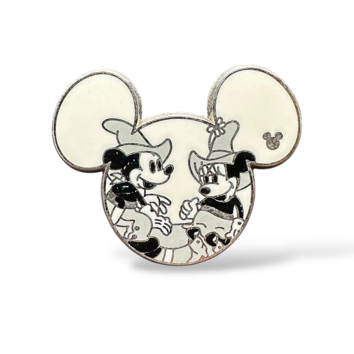 Cast Lanyard Disney Short Films Two Gun Mickey Hidden Mickey Pin