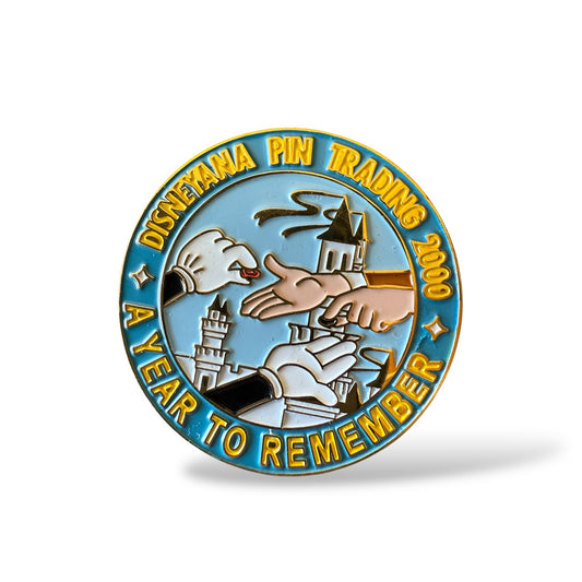 A Year To Remember Disneyana Pin Trading 2000 Blue Fantasy Pin